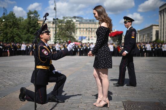 Russia Police Cadets Graduation