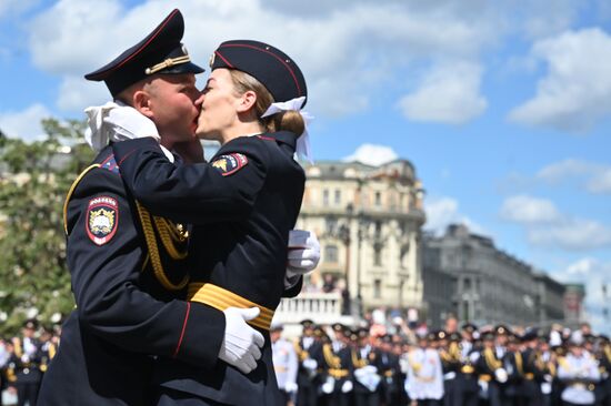 Russia Police Cadets Graduation