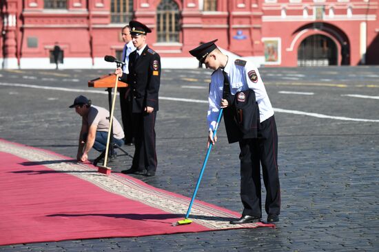 Russia Police Cadets Graduation