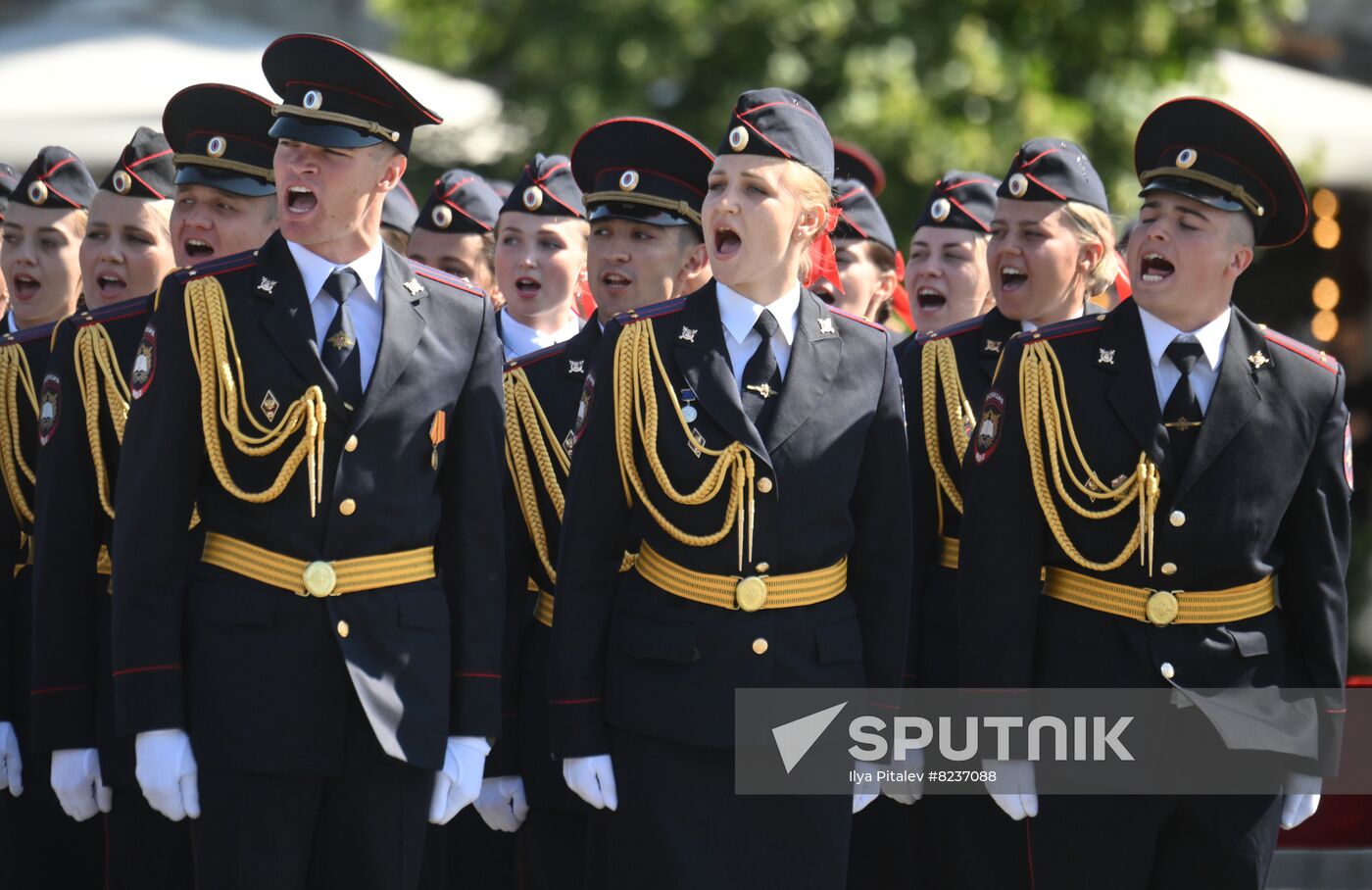 Russia Police Cadets Graduation