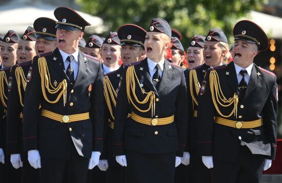 Russia Police Cadets Graduation