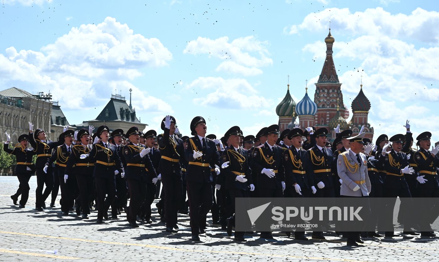 Russia Police Cadets Graduation