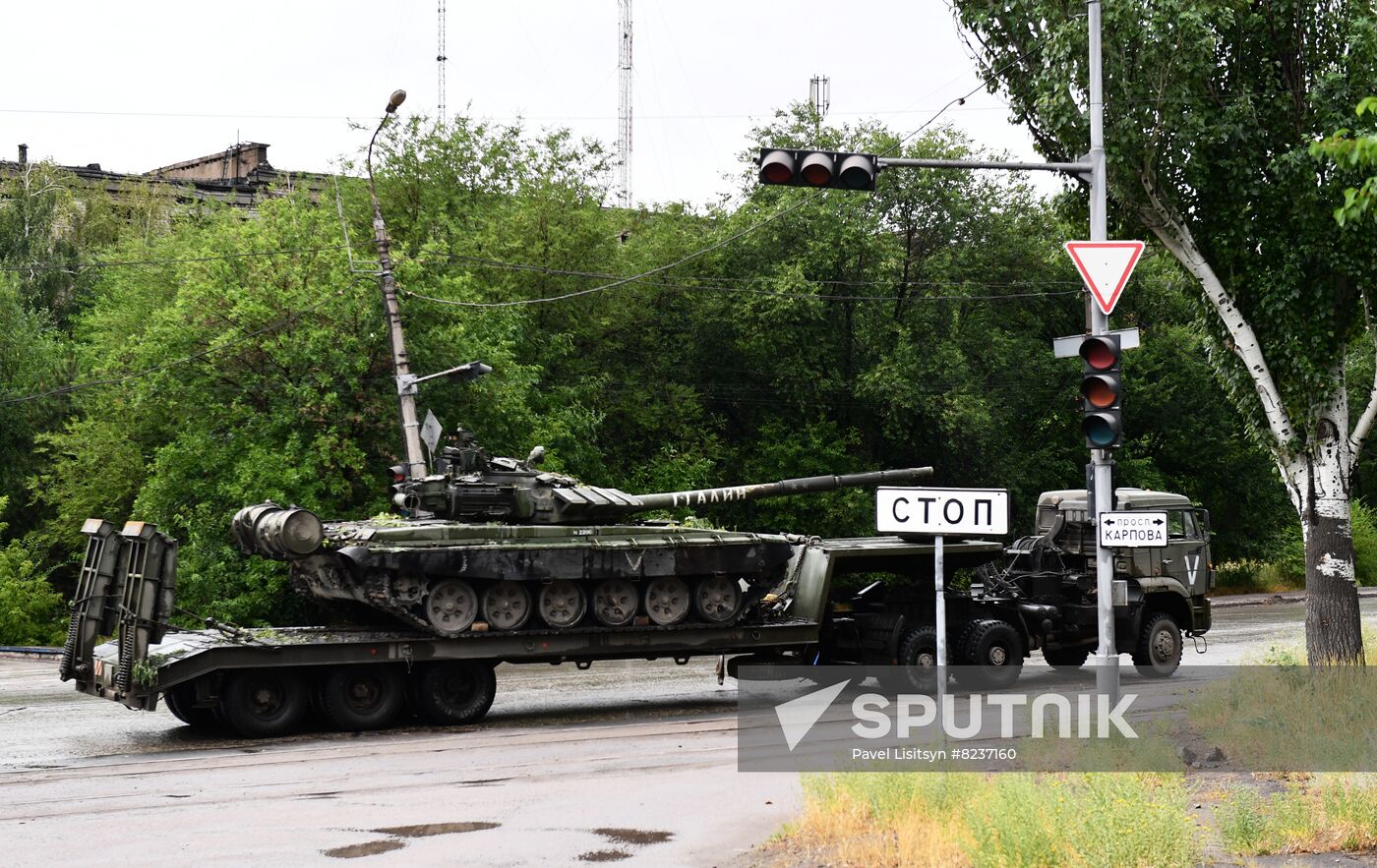 DPR Russia Ukraine Military Operation Daily