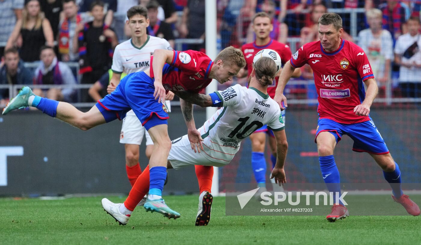 Russia Soccer Premier-League CSKA - Ural