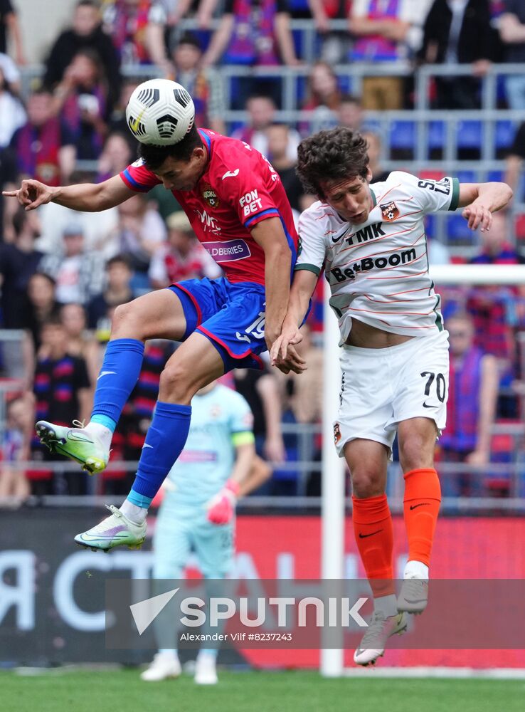 Russia Soccer Premier-League CSKA - Ural