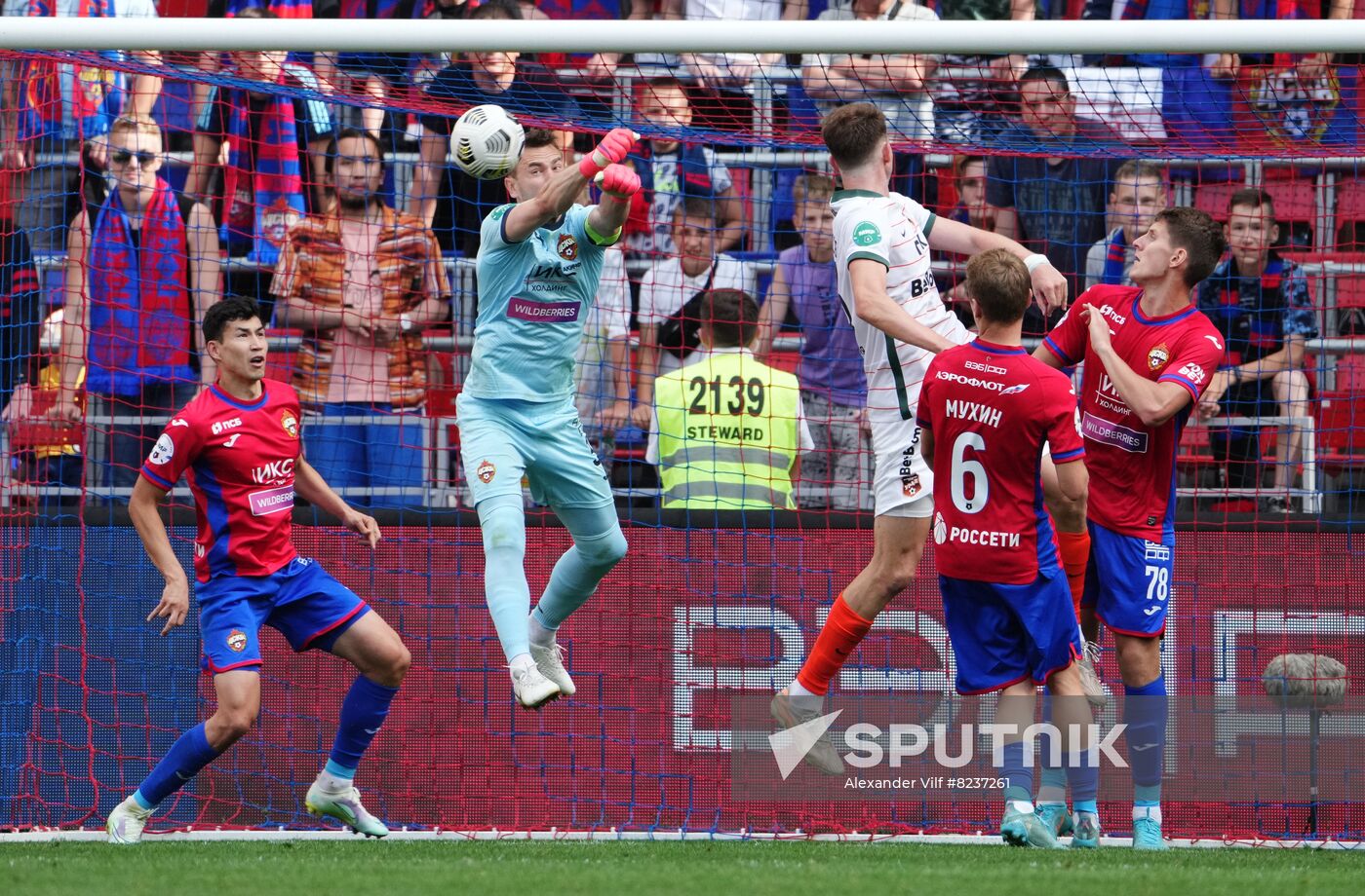 Russia Soccer Premier-League CSKA - Ural