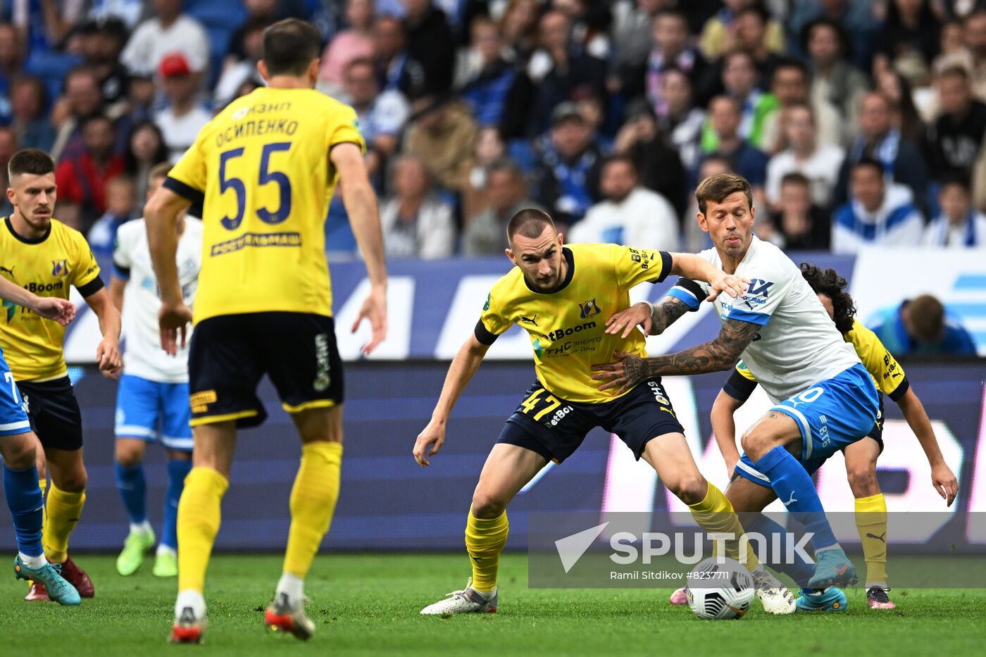 Russia Soccer Premier-League Dynamo - Rostov