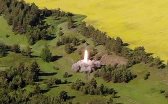 Ukraine Russia Military Operation Missile Strike