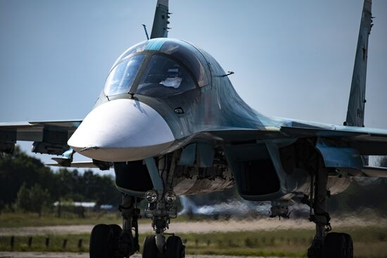 Ukraine Russia Military Operation Fighter Jets