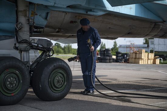 Ukraine Russia Military Operation Fighter Jets