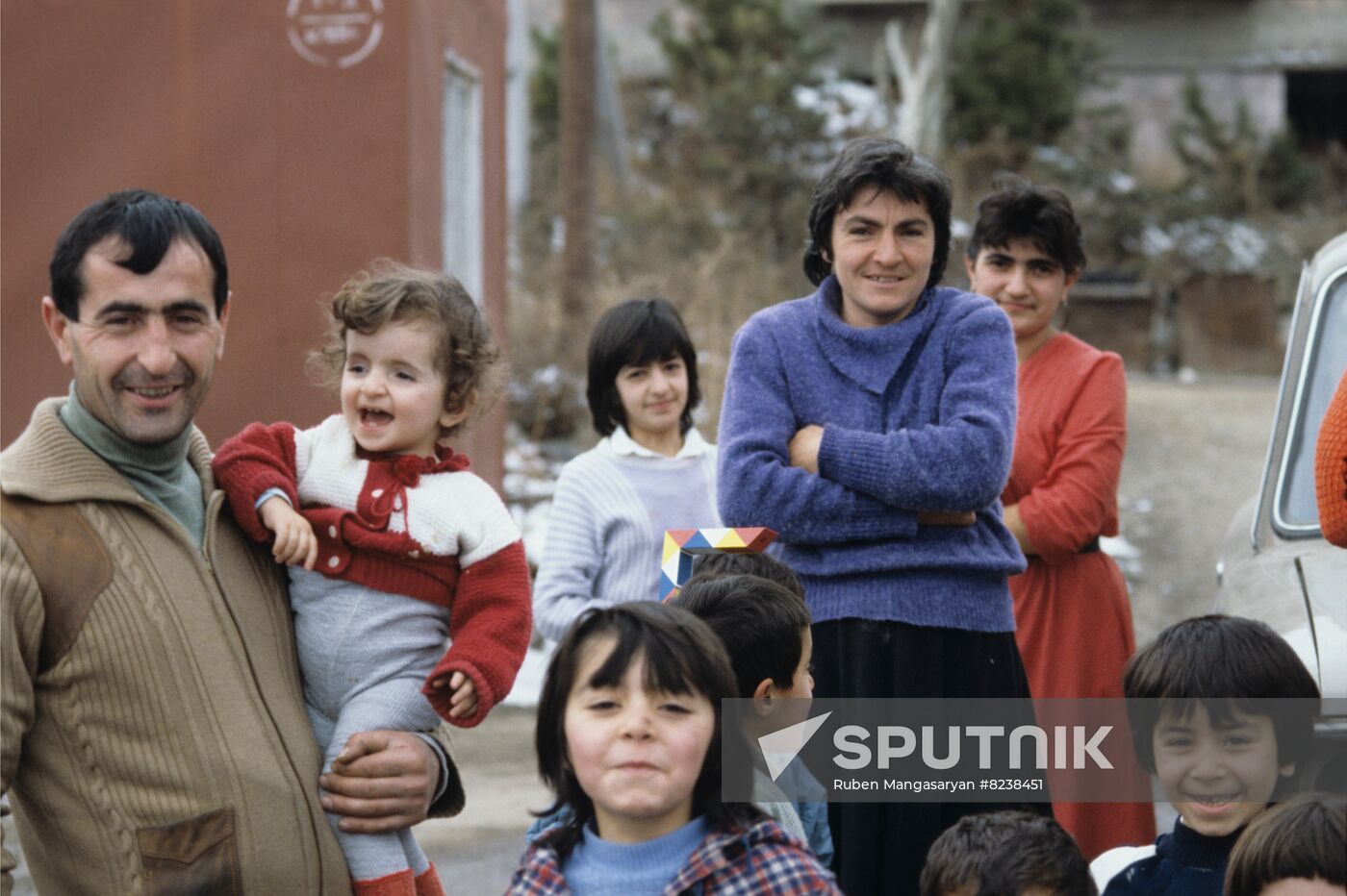 Aftermath of earthquake