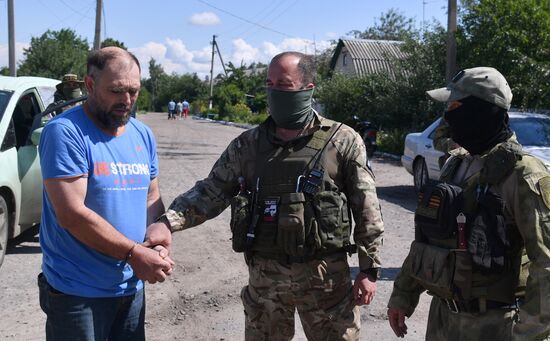 Ukraine Russia Military Operation Ammunition Cache