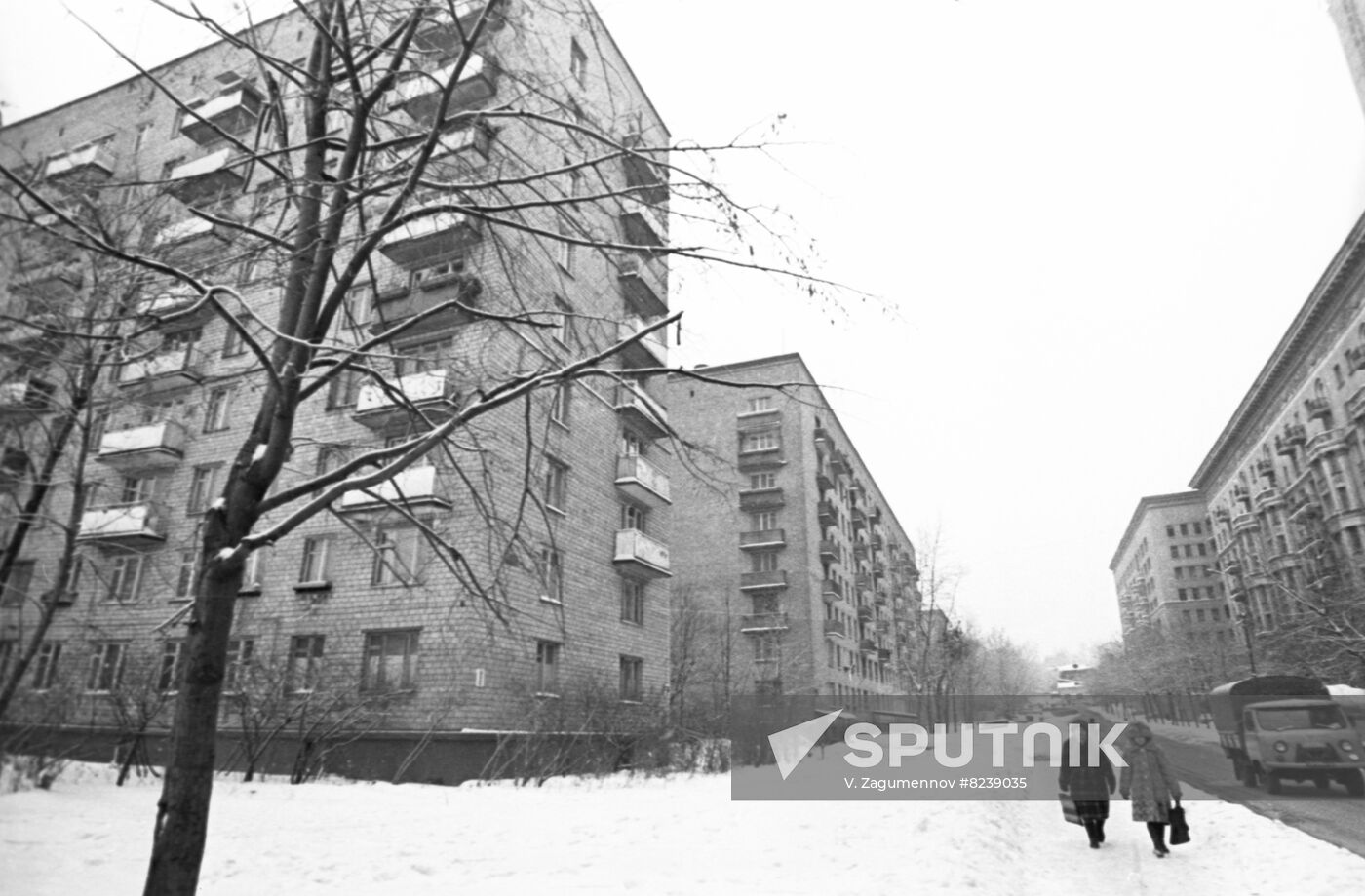 Residential buildings for Tryokhgornaya Manufactory workers in Moscow
