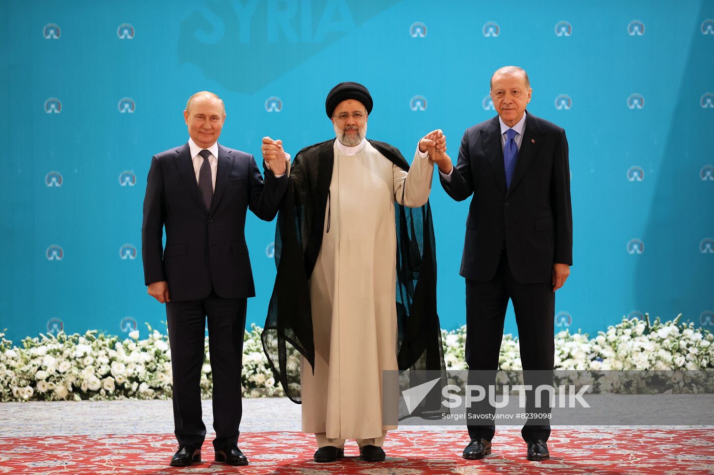 Iran Russia Turkey Trilateral Summit