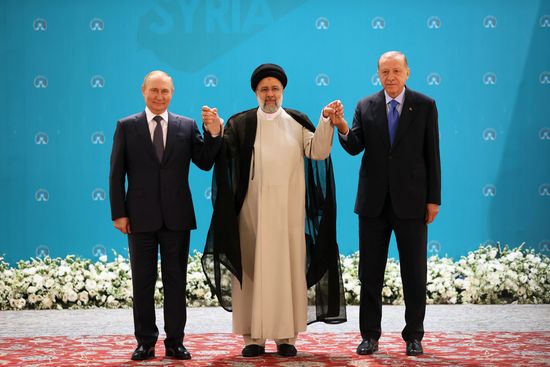Iran Russia Turkey Trilateral Summit