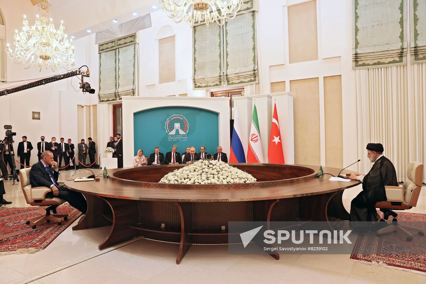 Iran Russia Turkey Trilateral Summit