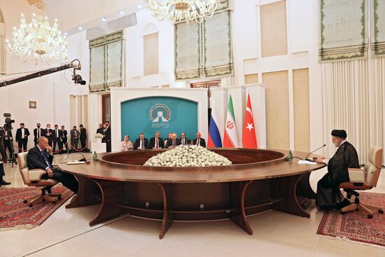 Iran Russia Turkey Trilateral Summit