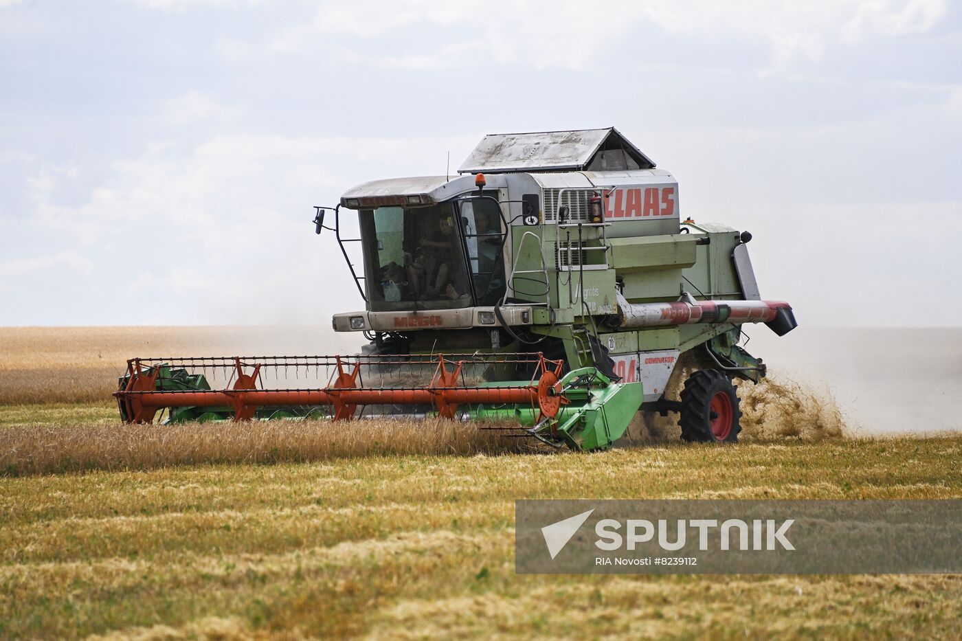 DPR Agriculture Wheat Harvesting