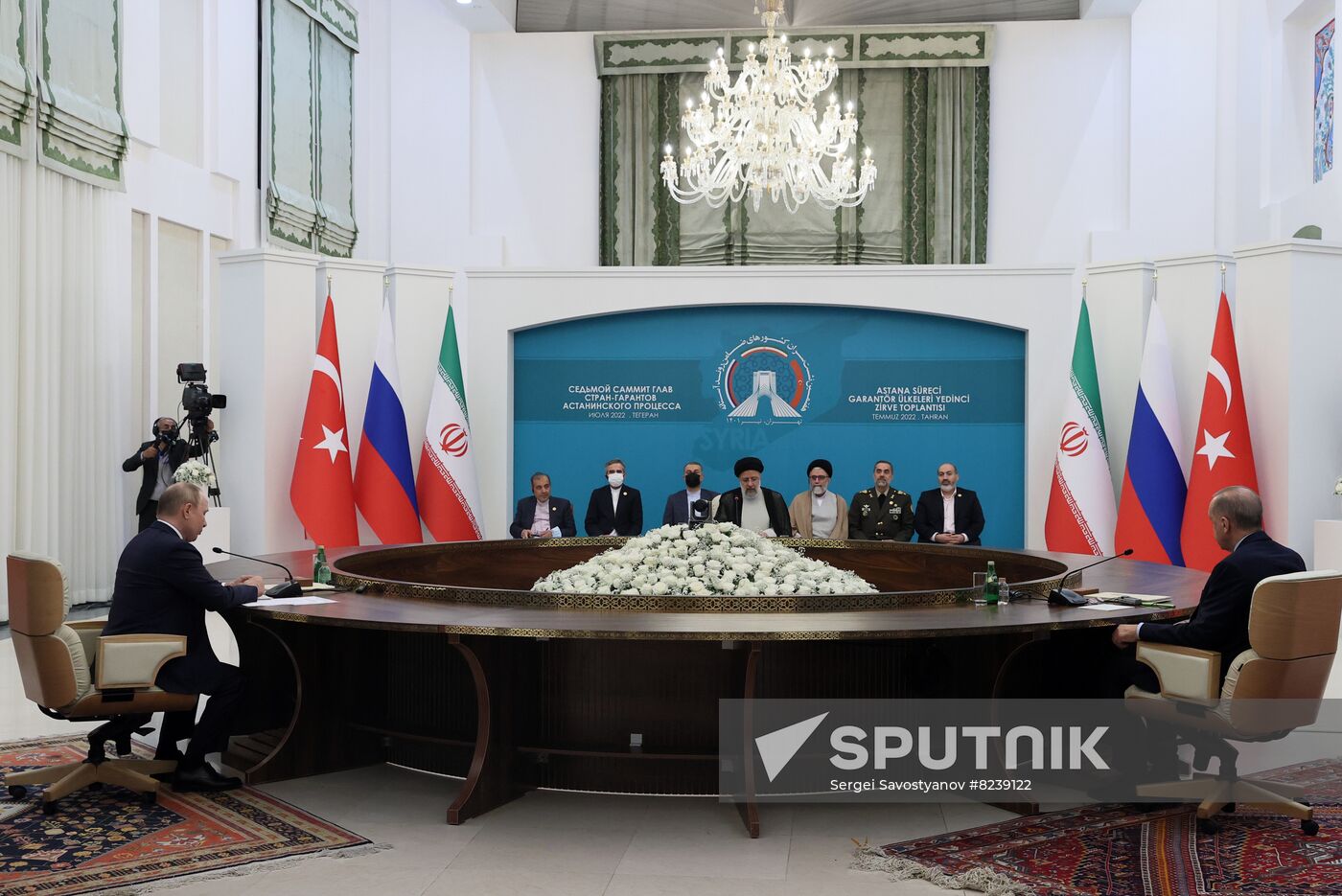 Iran Russia Turkey Trilateral Summit