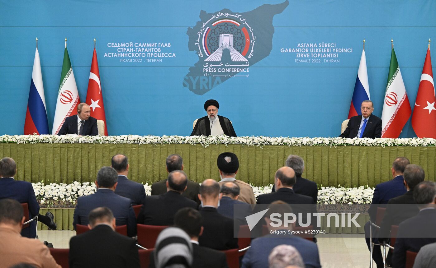 Iran Russia Turkey Trilateral Summit