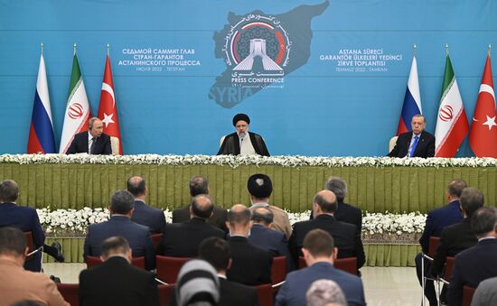 Iran Russia Turkey Trilateral Summit