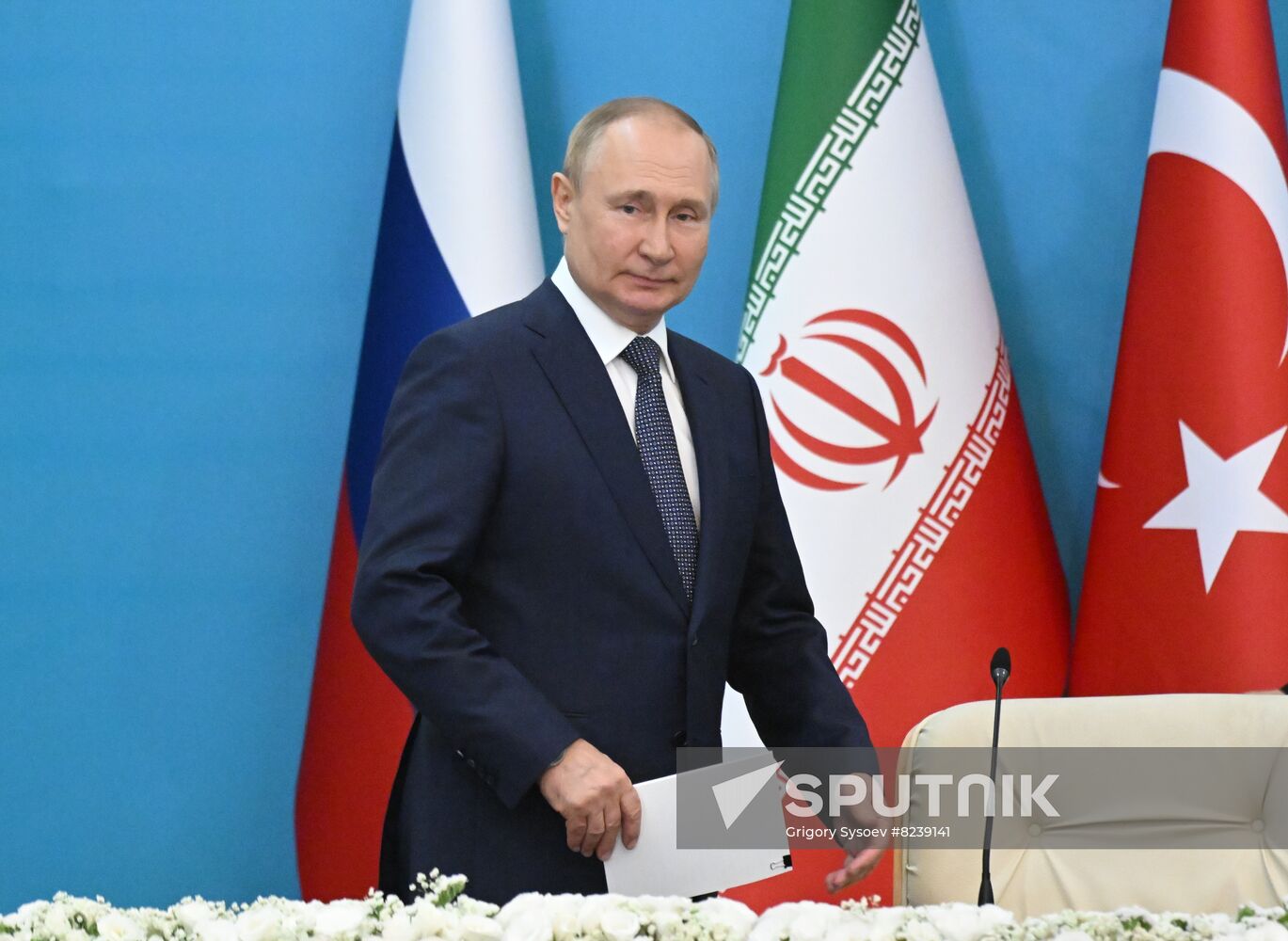 Iran Russia Turkey Trilateral Summit
