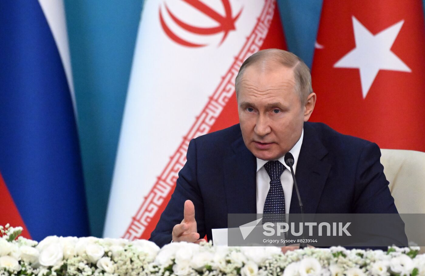 Iran Russia Turkey Trilateral Summit