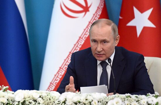 Iran Russia Turkey Trilateral Summit