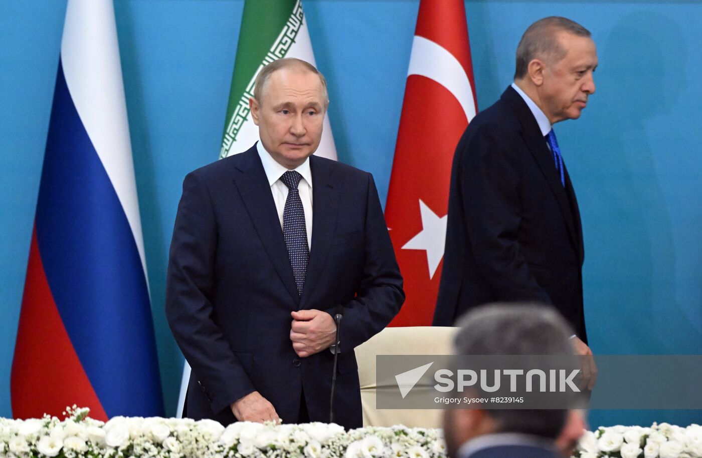 Iran Russia Turkey Trilateral Summit