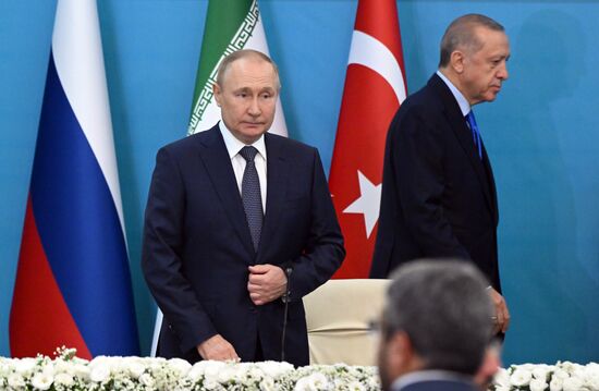 Iran Russia Turkey Trilateral Summit