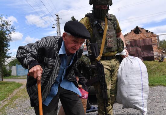 Ukraine Russia Military Operation Evacuation