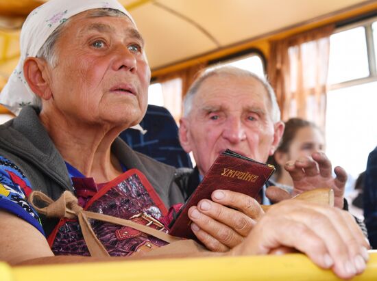 Ukraine Russia Military Operation Evacuation