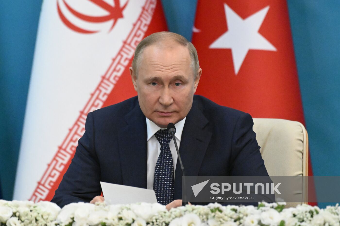 Iran Russia Turkey Trilateral Summit
