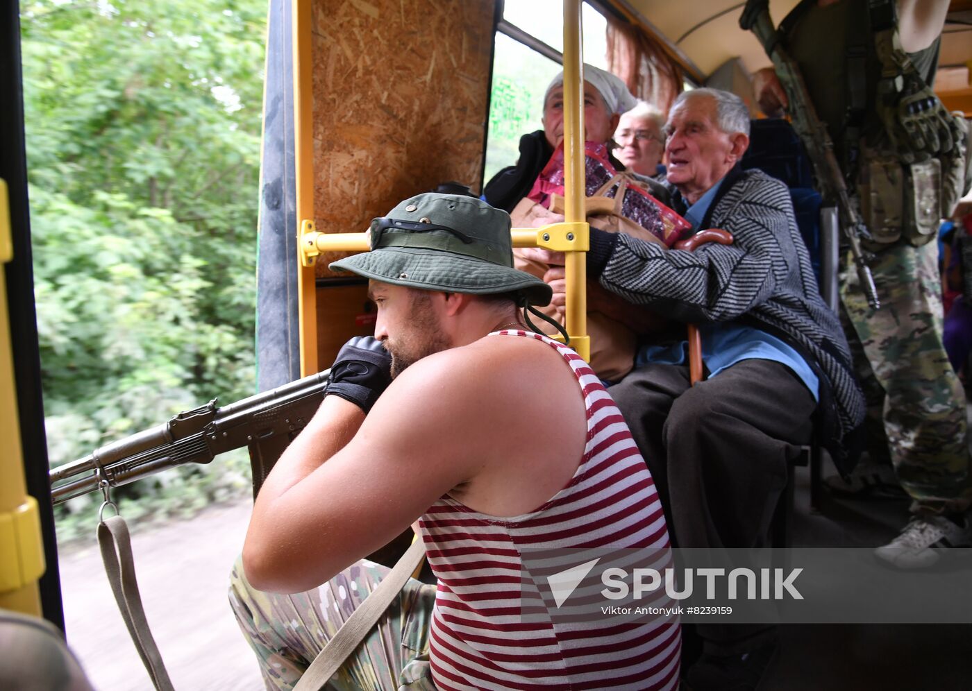 Ukraine Russia Military Operation Evacuation