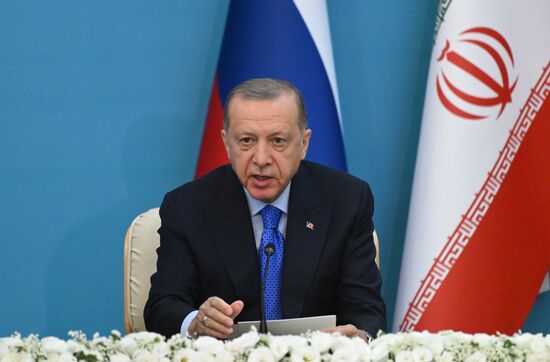 Iran Russia Turkey Trilateral Summit