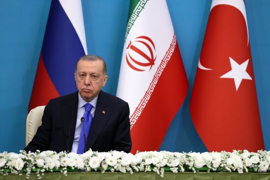 Iran Russia Turkey Trilateral Summit