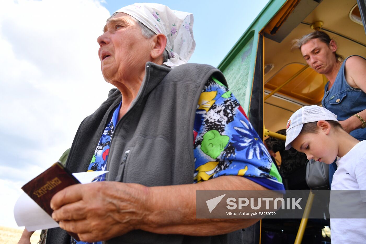 Ukraine Russia Military Operation Evacuation