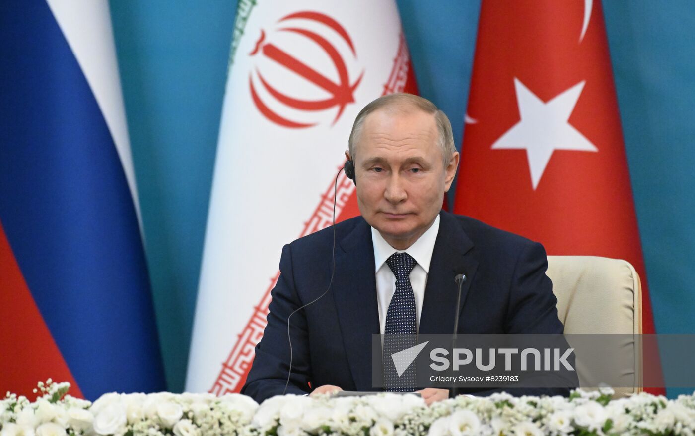 Iran Russia Turkey Trilateral Summit