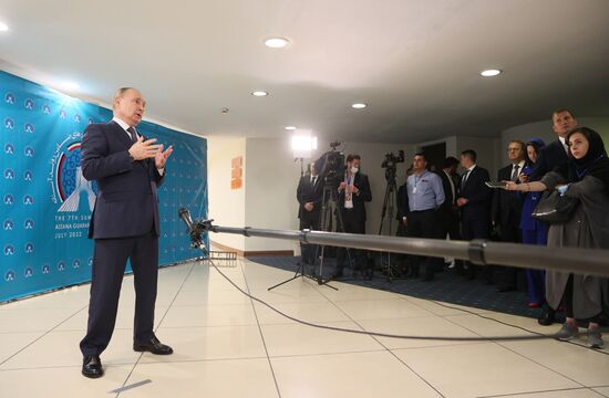 Iran Russia Turkey Trilateral Summit