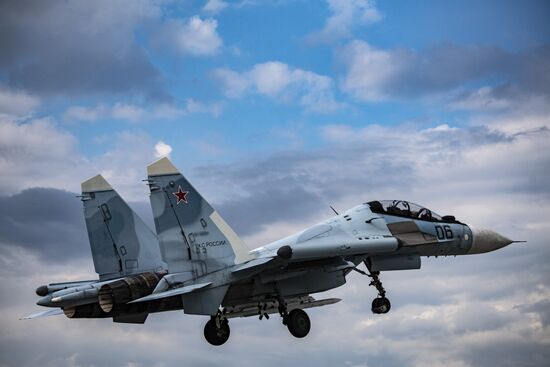 Ukraine Russia Military Operation Airfield