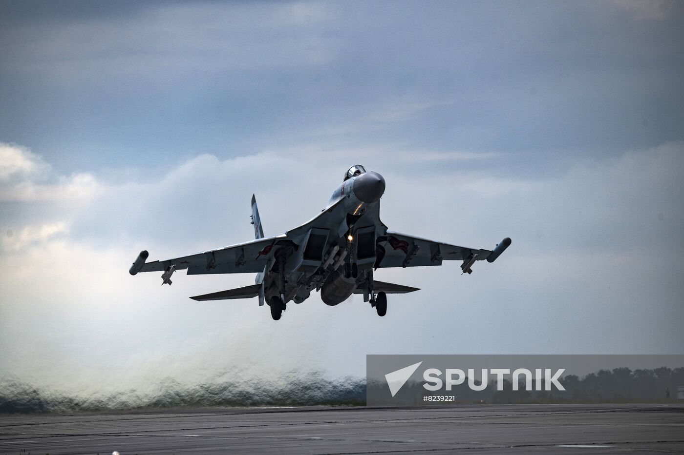 Ukraine Russia Military Operation Airfield