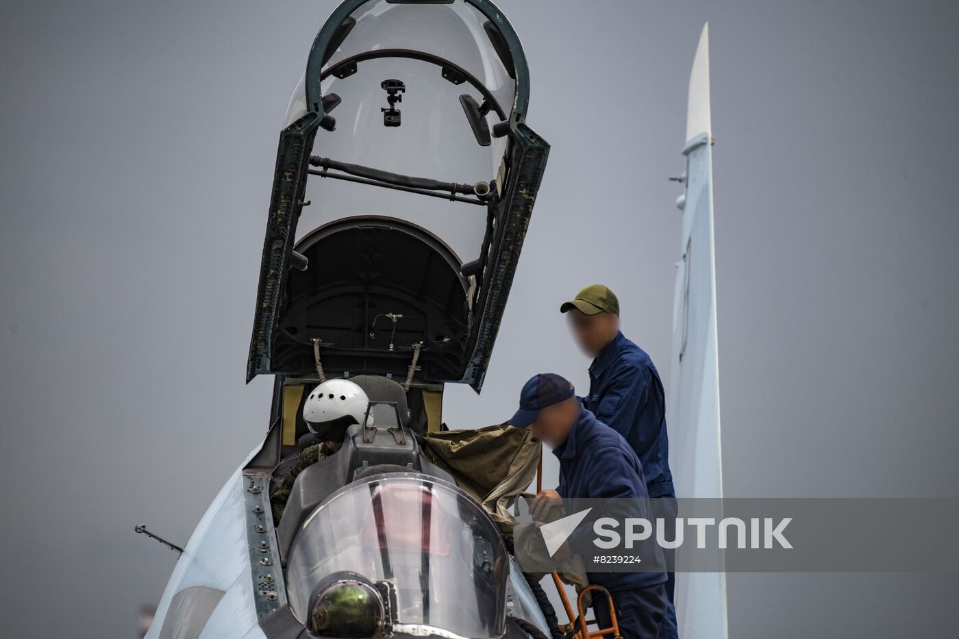 Ukraine Russia Military Operation Airfield