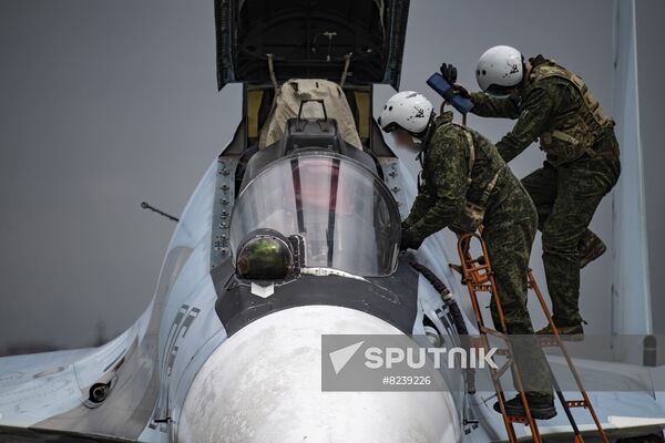 Ukraine Russia Military Operation Airfield