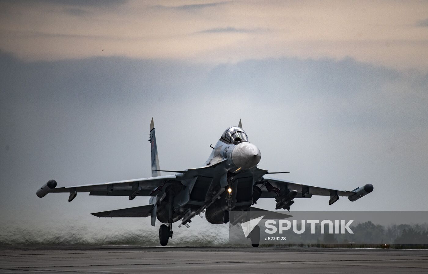 Ukraine Russia Military Operation Airfield