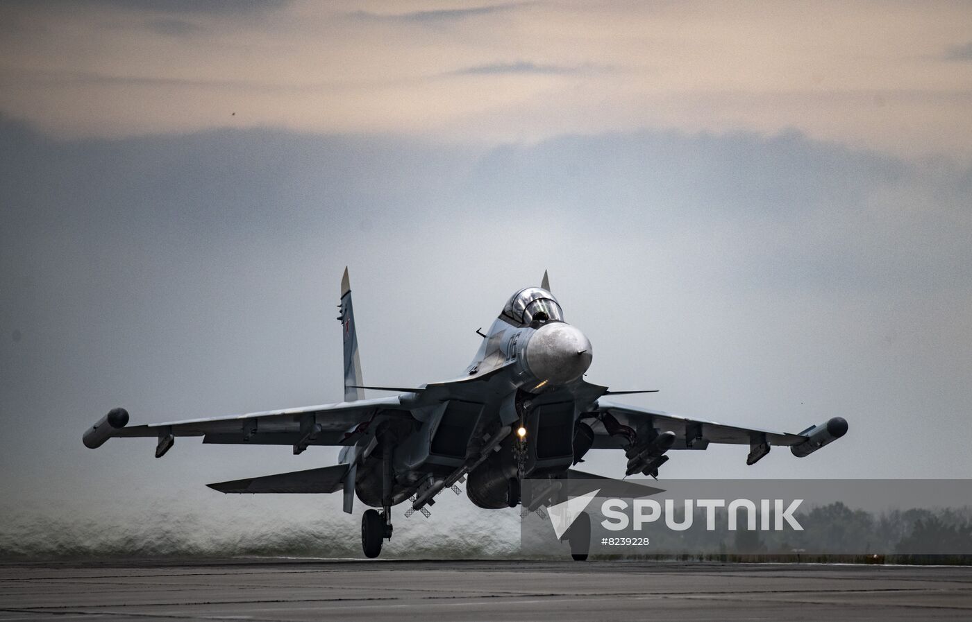 Ukraine Russia Military Operation Airfield