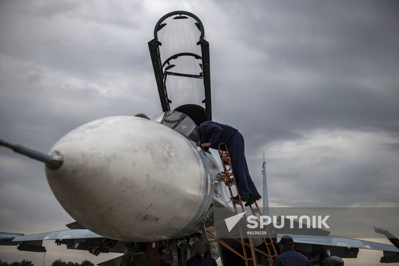 Ukraine Russia Military Operation Airfield