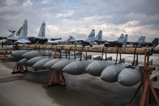 Ukraine Russia Military Operation Airfield