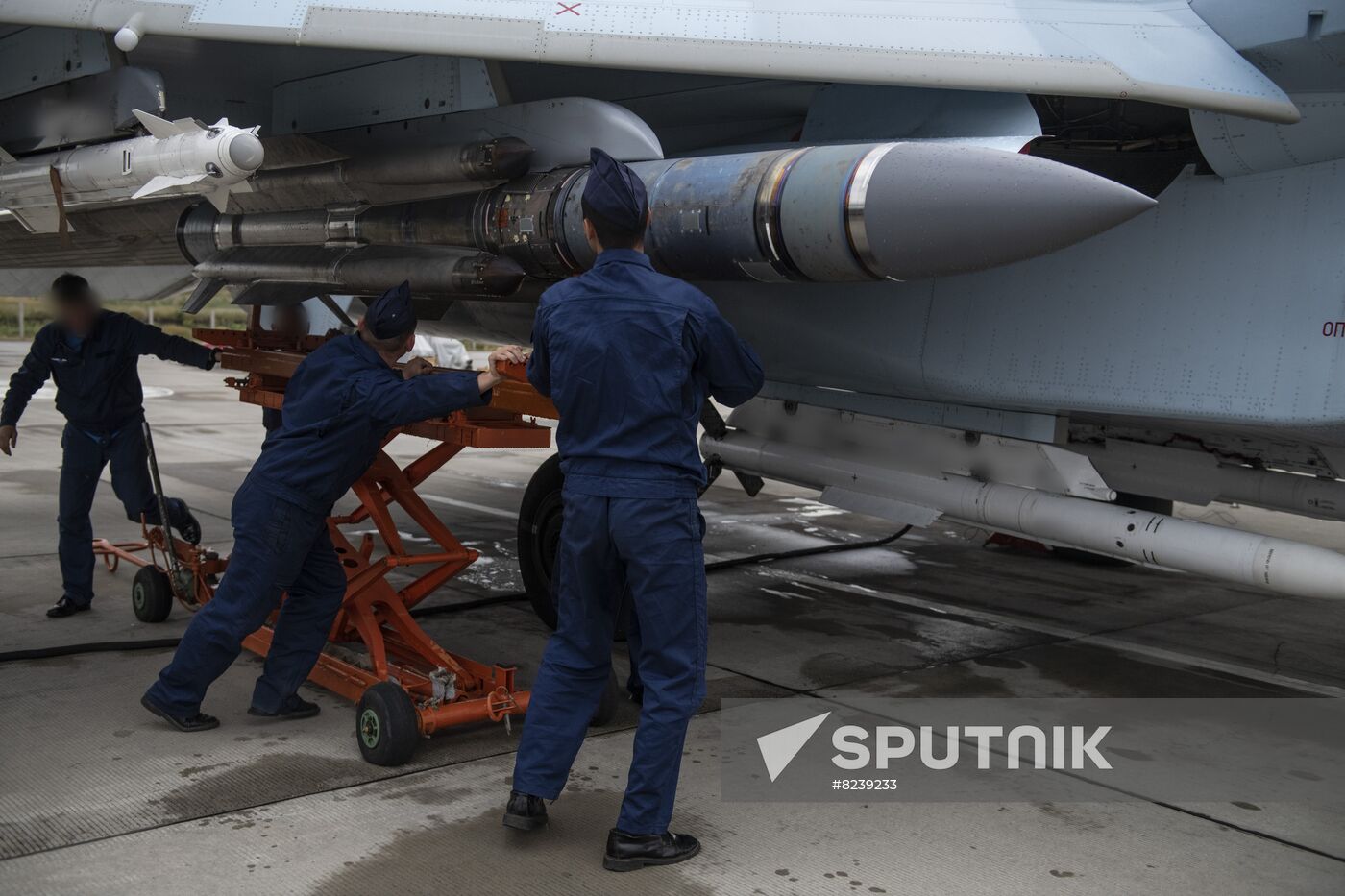 Ukraine Russia Military Operation Airfield