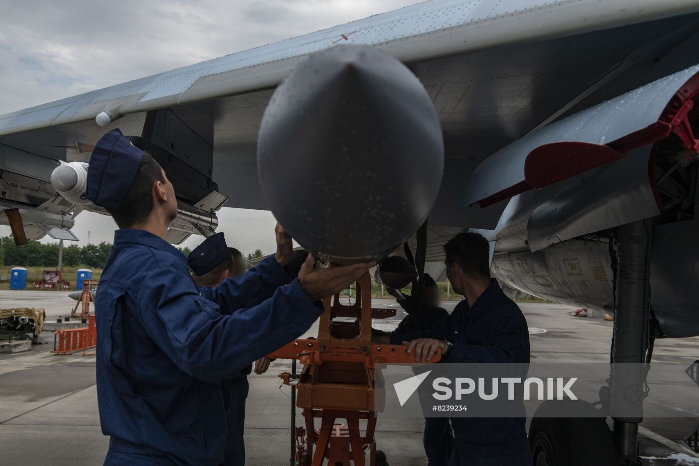 Ukraine Russia Military Operation Airfield