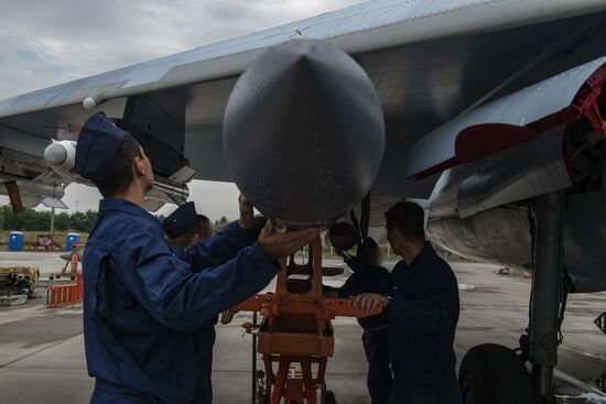 Ukraine Russia Military Operation Airfield